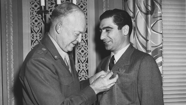 Dwight D. Eisenhower a Robert Capa