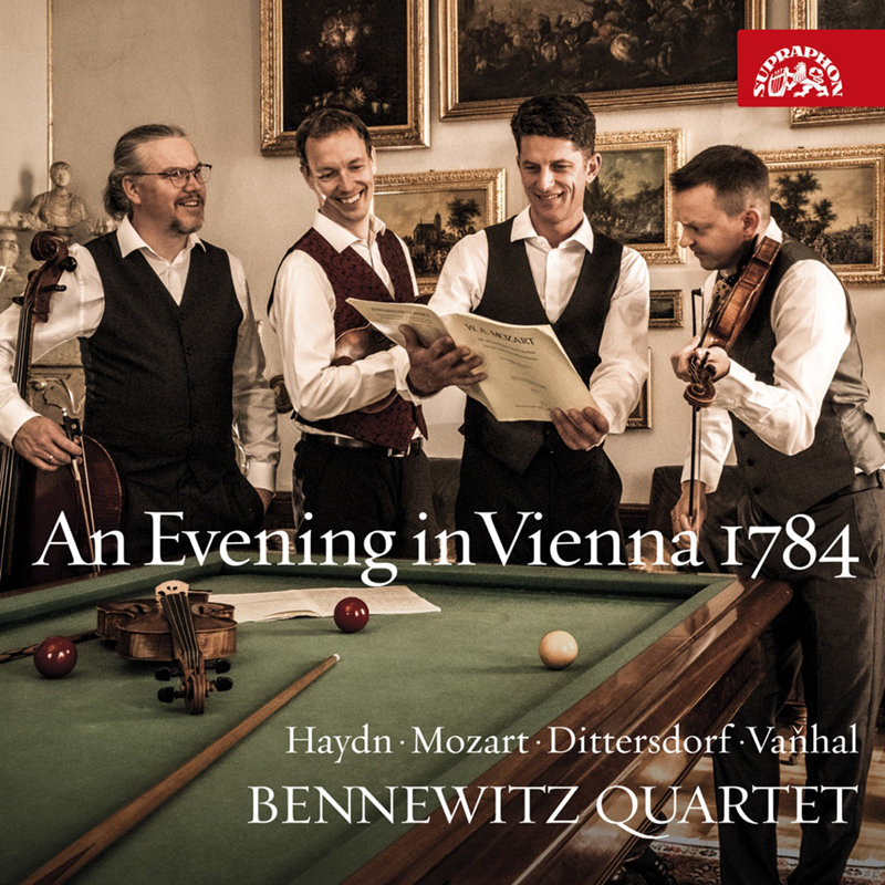 album An Evening in Vienna 1784 / Haydn - Mozart - Dittersdorf - Vaňhal