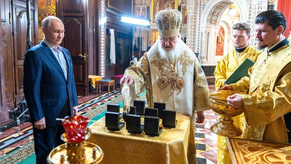 Vladimir Putin a patriarcha Kirill