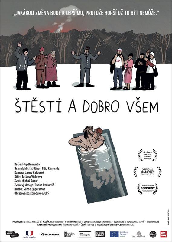 Plakát k filmu Štěstí a dobro všem