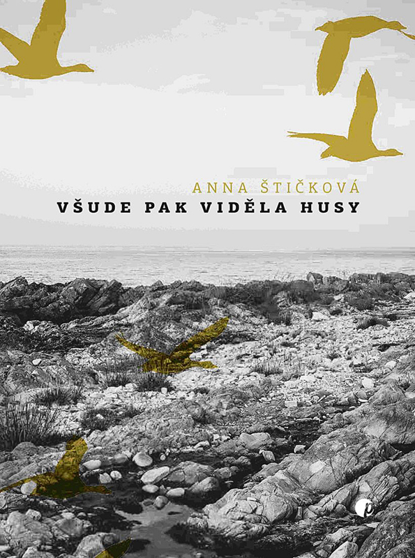 Obálka básnické sbírky Všude pak viděla husy