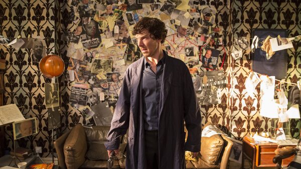 Benedict Cumberbatch coby Sherlock Holmes v sérii Sherlock