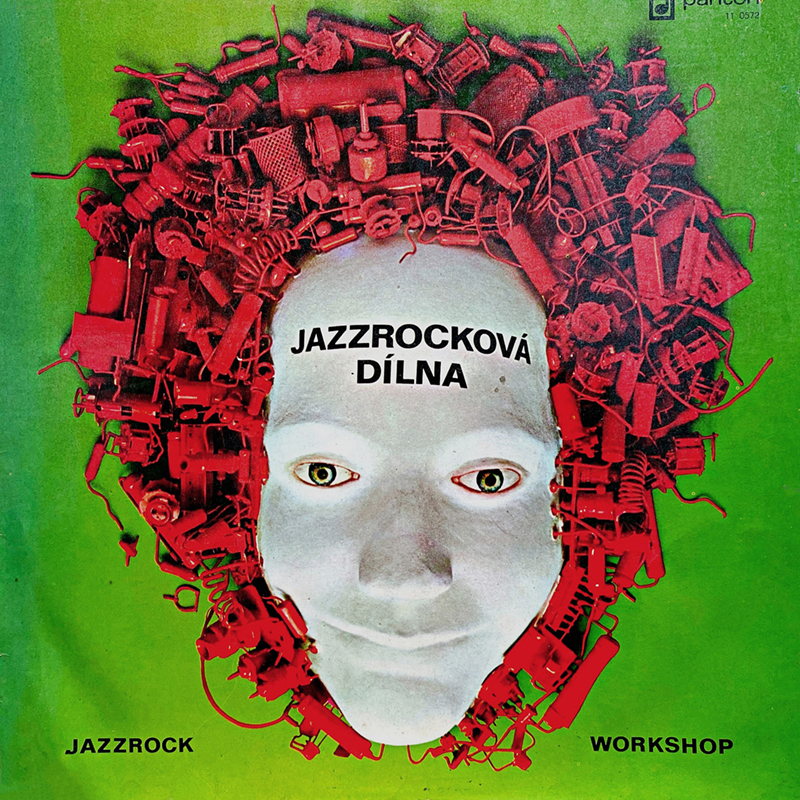 Přední část původního obalu LP Jazzrocková dílna