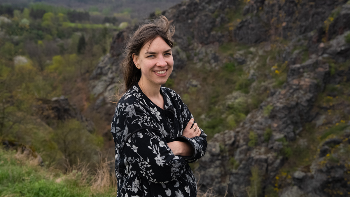 Básnířka Lenka Chýle