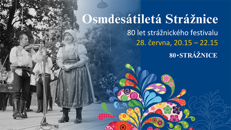 Plakát festivalu, repro: Osmdesátiletá Strážnice