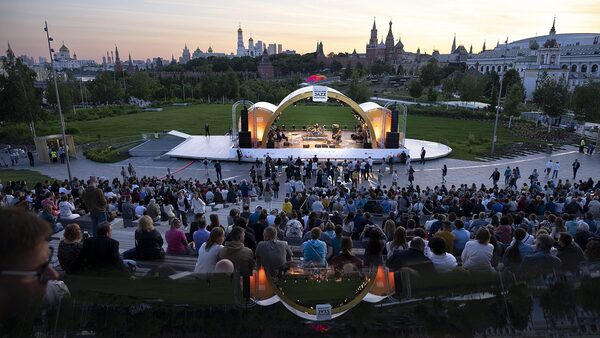 Snímek z Moskevského jazzového festivalu