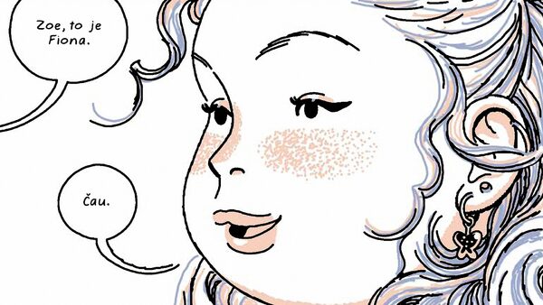 Detail z komiksu Toulání