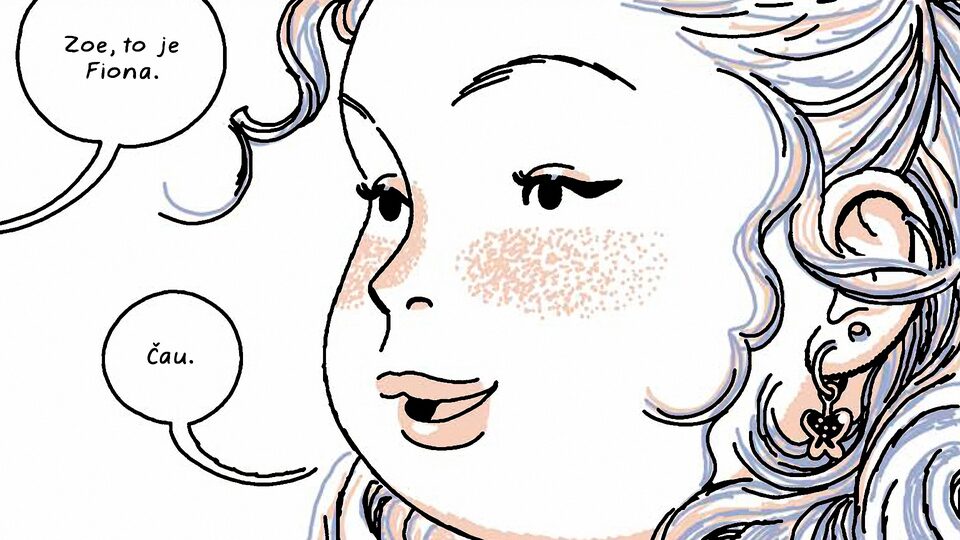Detail z komiksu Toulání