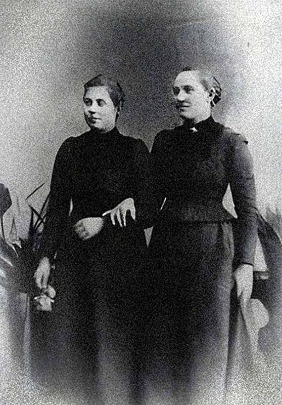 Kristína Ringlová (vlevo) s Anežkou Špačkovou