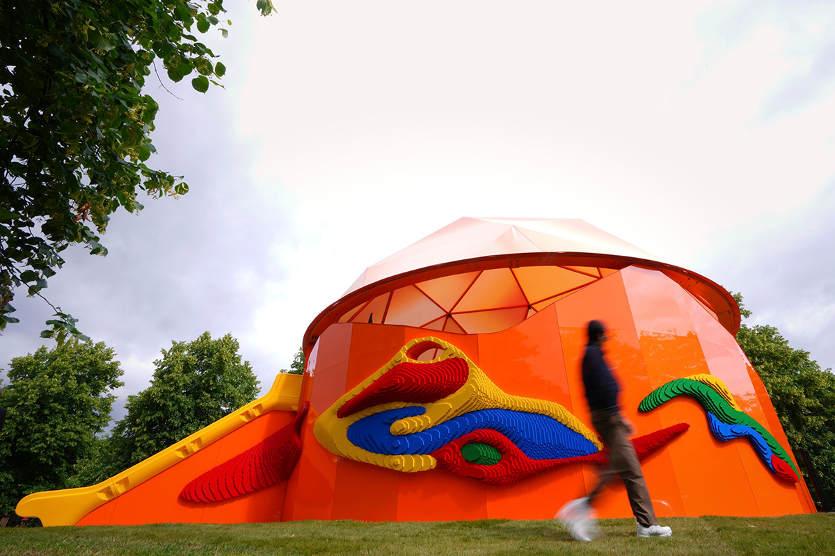 The Play Pavilion v Hyde Parku v Londýně. Foto: ČTK / AP – Kirsty Wigglesworth