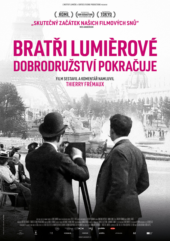 Plakát k dokumentu Bratři Lumièrové – Dobrodružství pokračuje