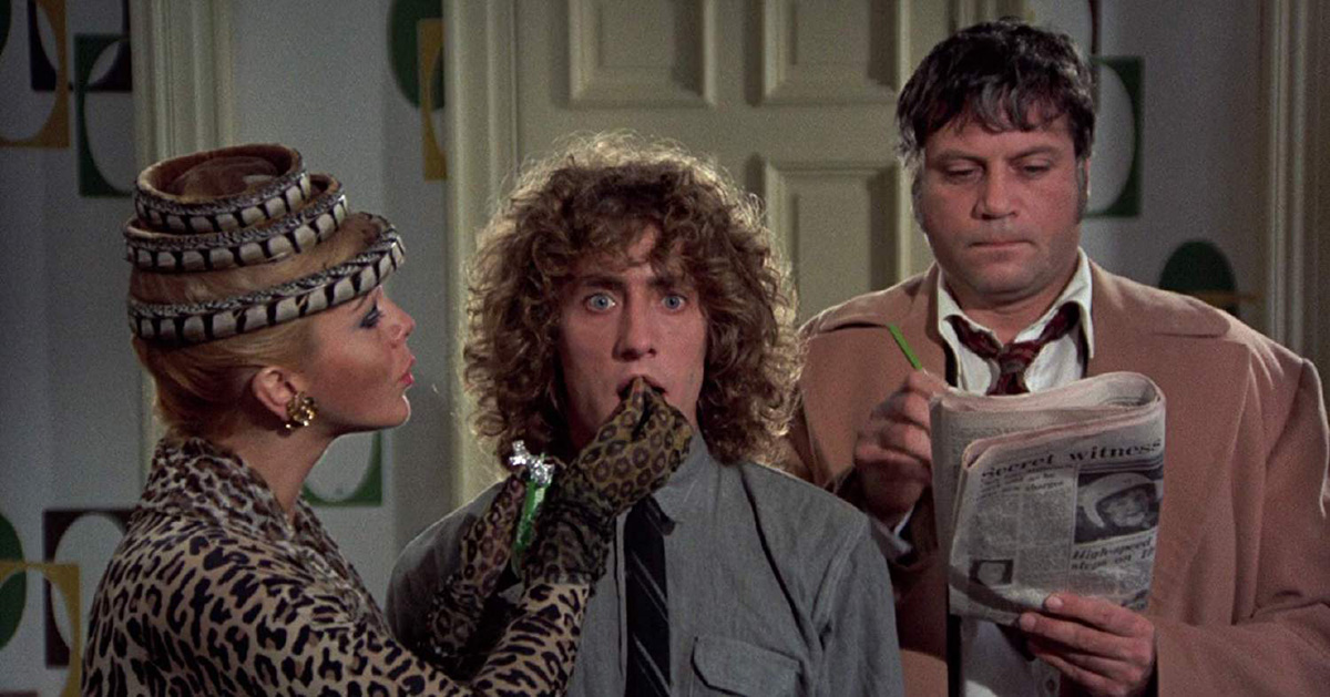Ann-Margret, Roger Daltrey a Oliver Reed v hudebním filmu Tommy, foto: archiv ČT