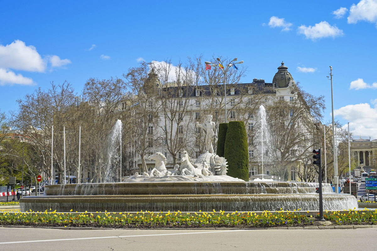 Fontána Fuente del Neptuno