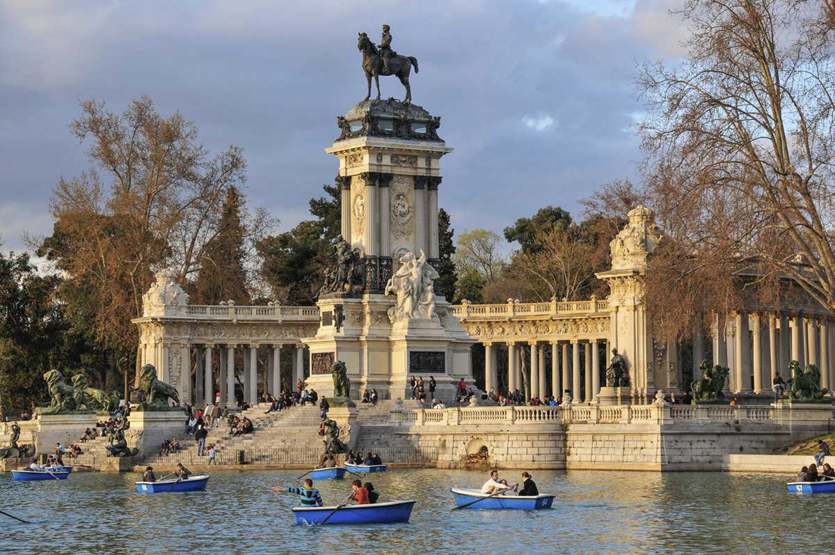 Madridský park Retiro