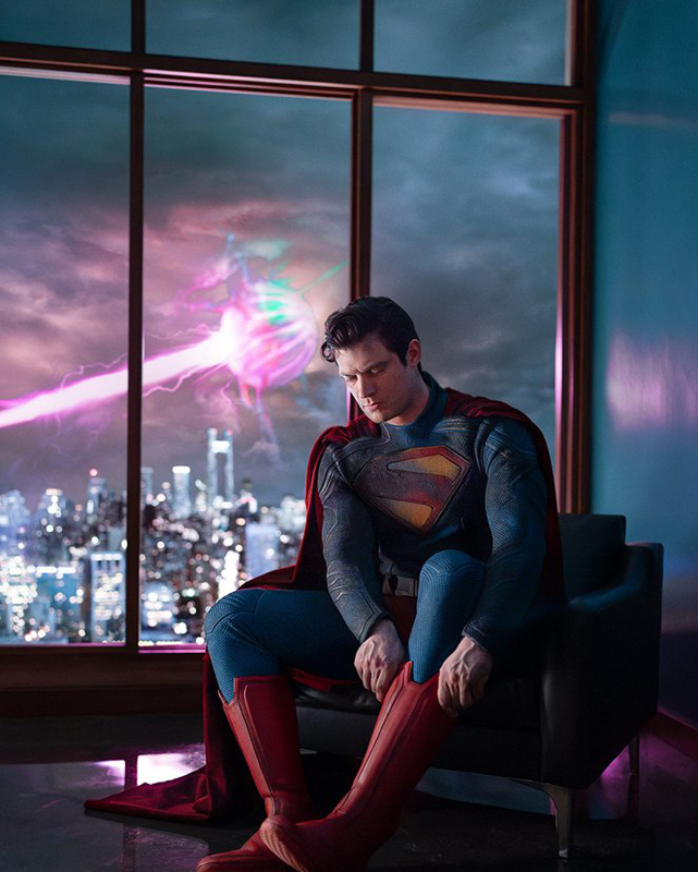 David Corenswet jako Superman