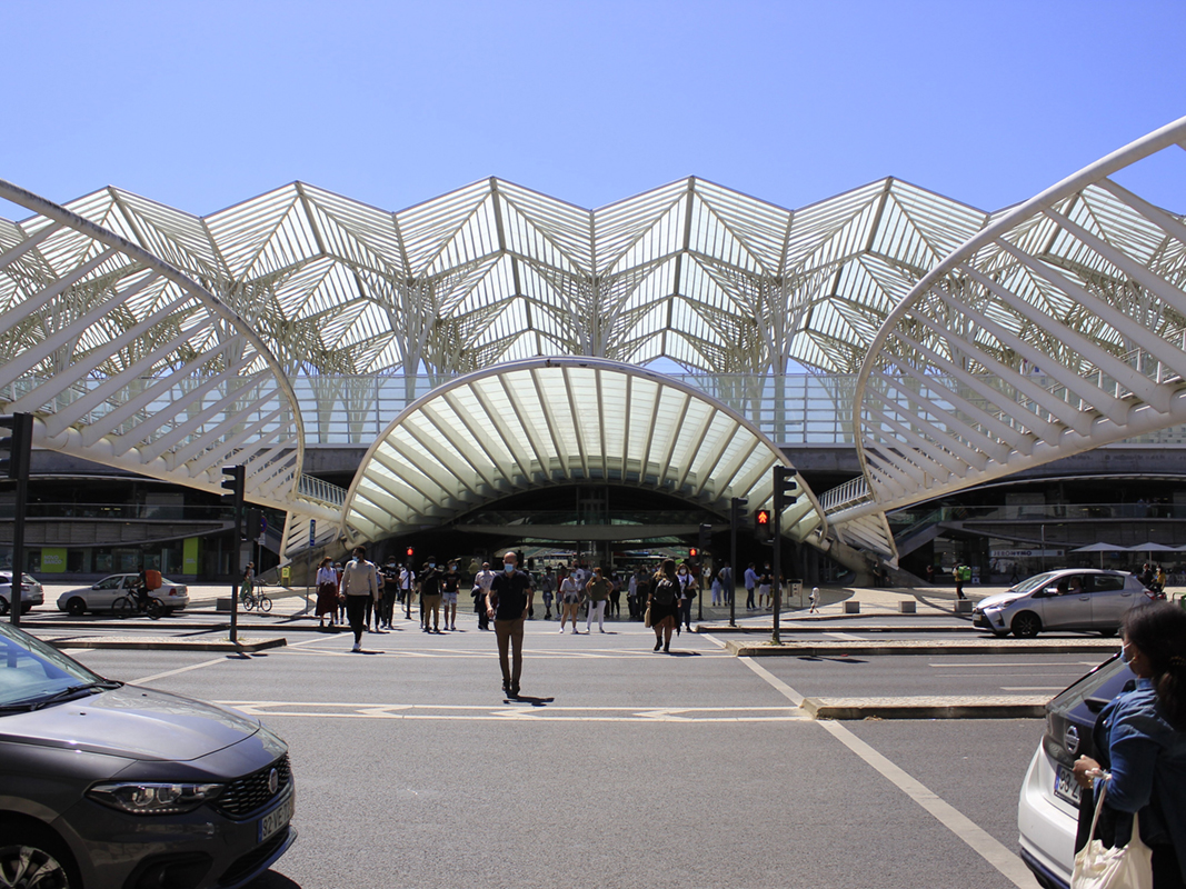 Nádraží Gare Oriente od architekta Santiaga Calatravy