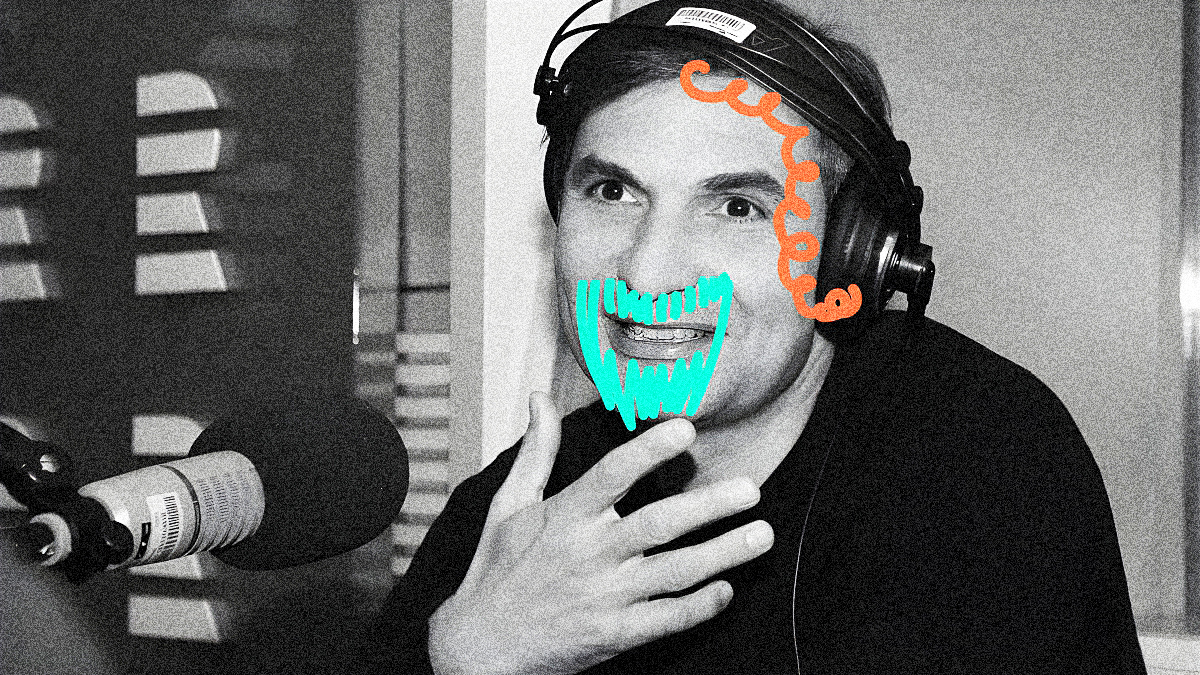 Jiří Macháček na vizuálu k Létu s Rádiem Mama