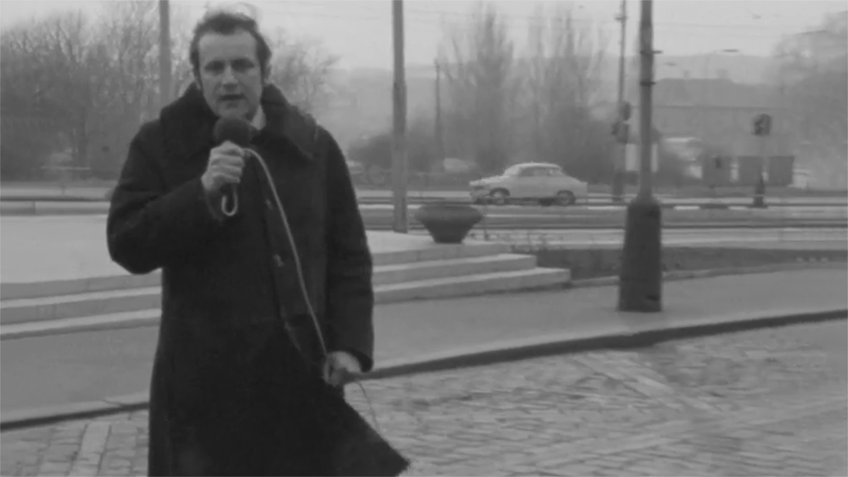 A co na to občan? Reakce na odhalení publikovaná Pavlem Minaříkem, Televizní noviny, 1976. Reportáž byla součástí „aktivního opatření Infekce“, do kterého se zapojila i Československá televize, zdroj: Archiv ČT