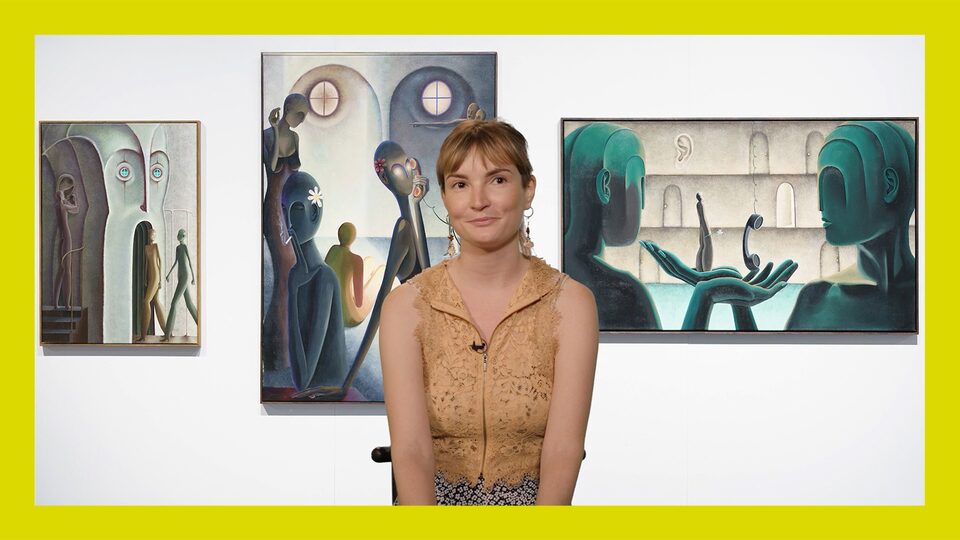 Malířka Dominika Dobiášová, foto: ČT art