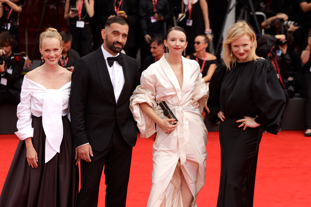 Delegace k filmu Otec na filmovém festivalu v Benátkách