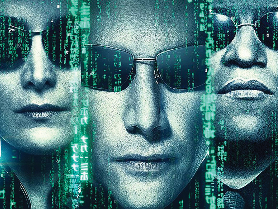Snímek z kultovní série Matrix