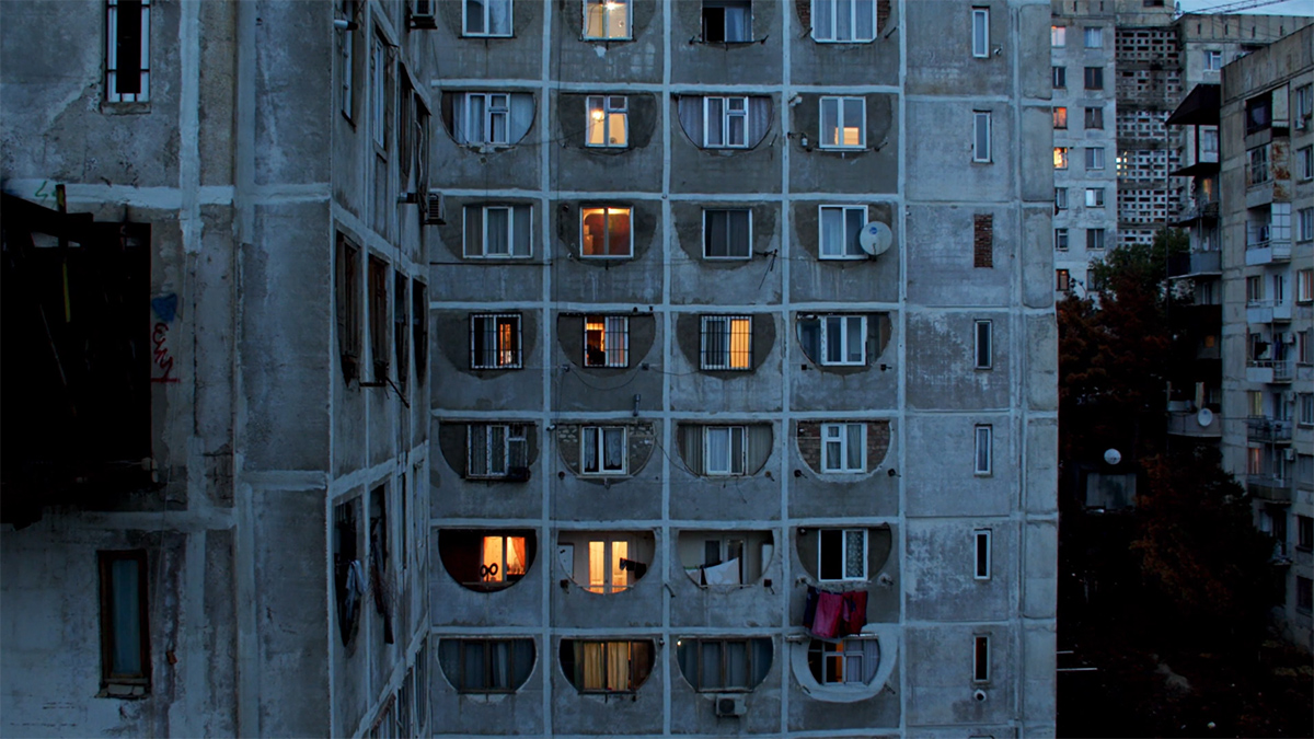 Jedna z budov v Tbilisi, foto: Film a architektura