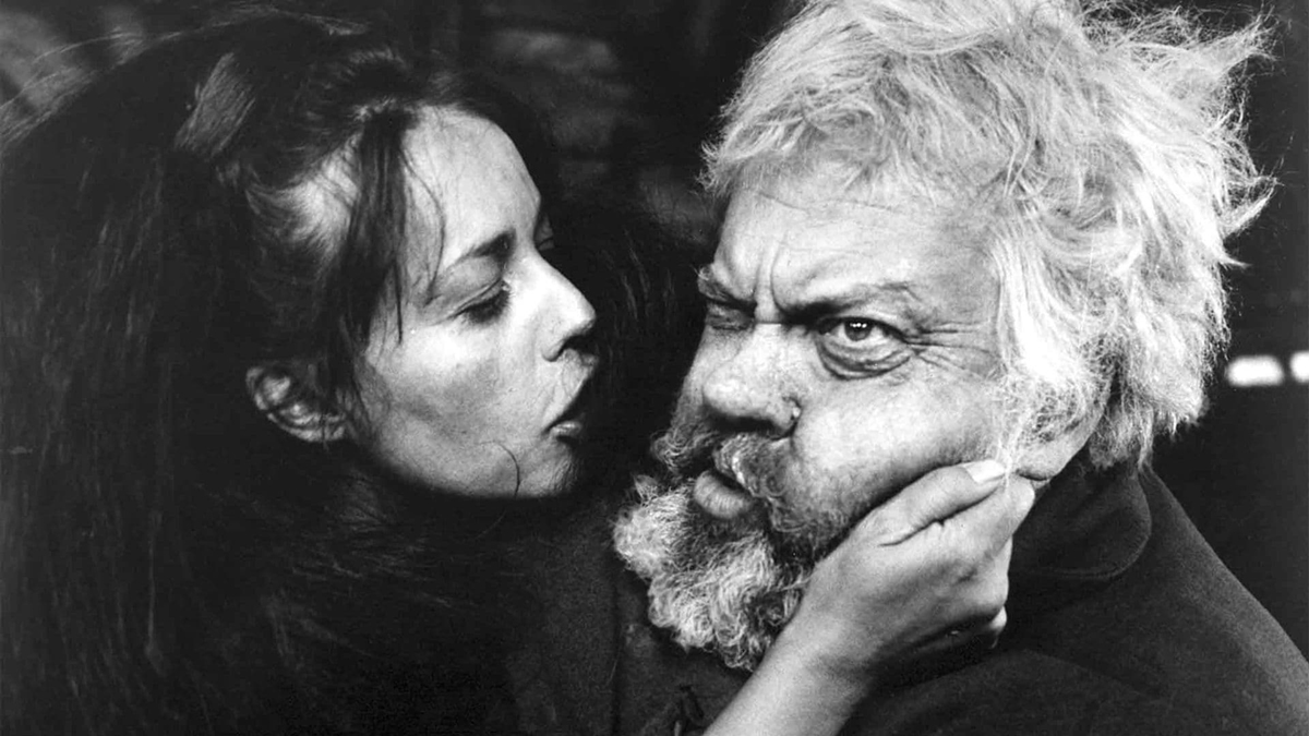 Orson Welles v roli Falstaffa
