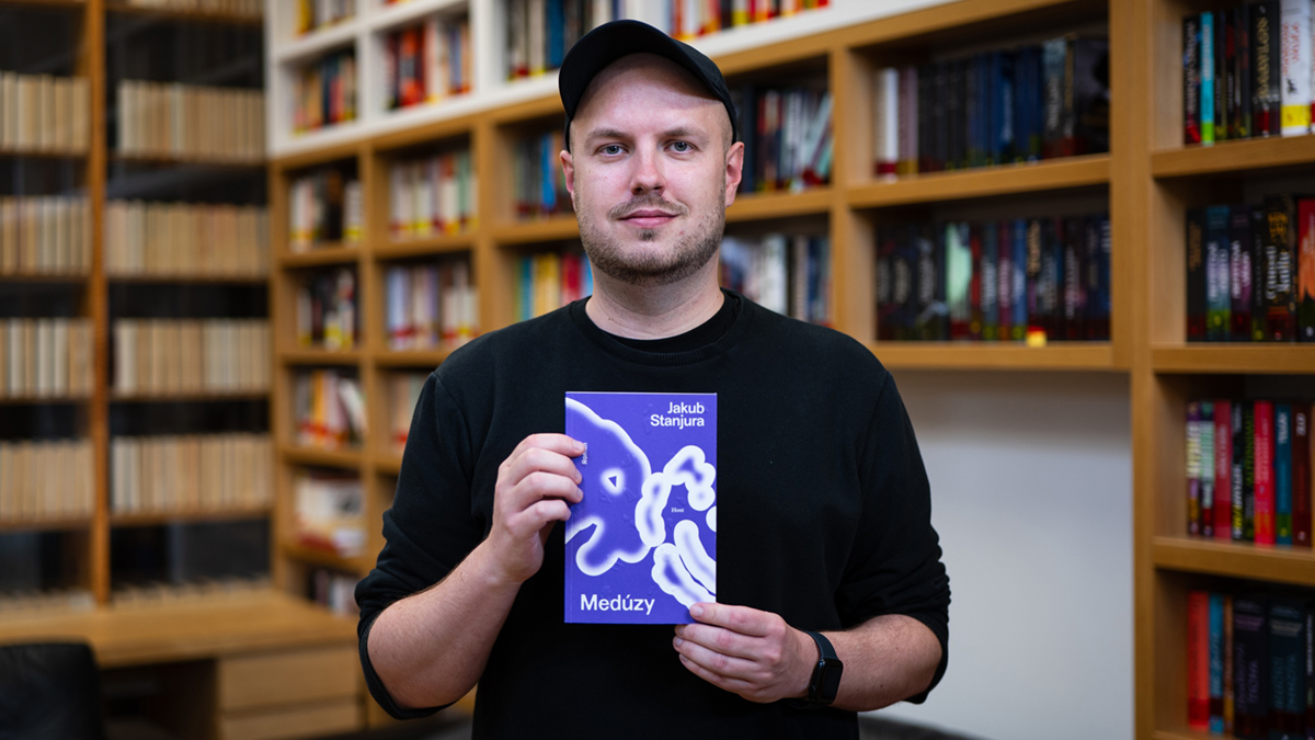 Jakub Stanjura se svou druhou knihou