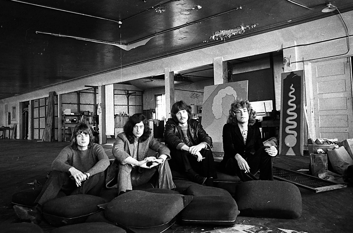 Led Zeppelin v&nbsp;roce 1969