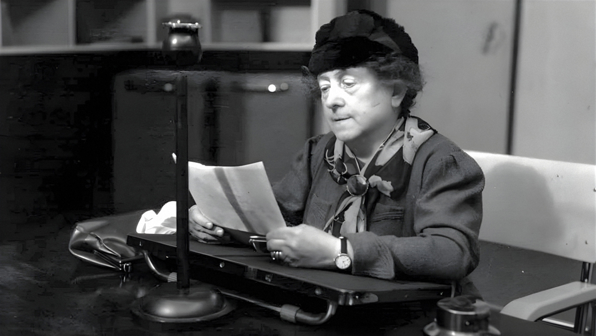 Spisovatelka Růžena Jesenská