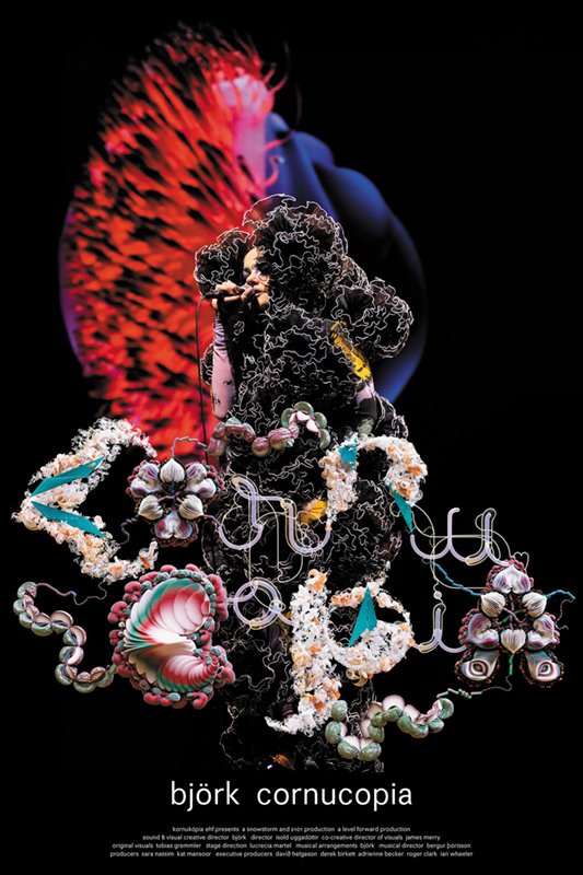 Plakát k dokumentárnímu koncertnímu filmu Cornucopia