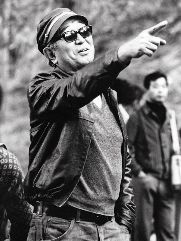 Japonský režisér Akira Kurosawa,