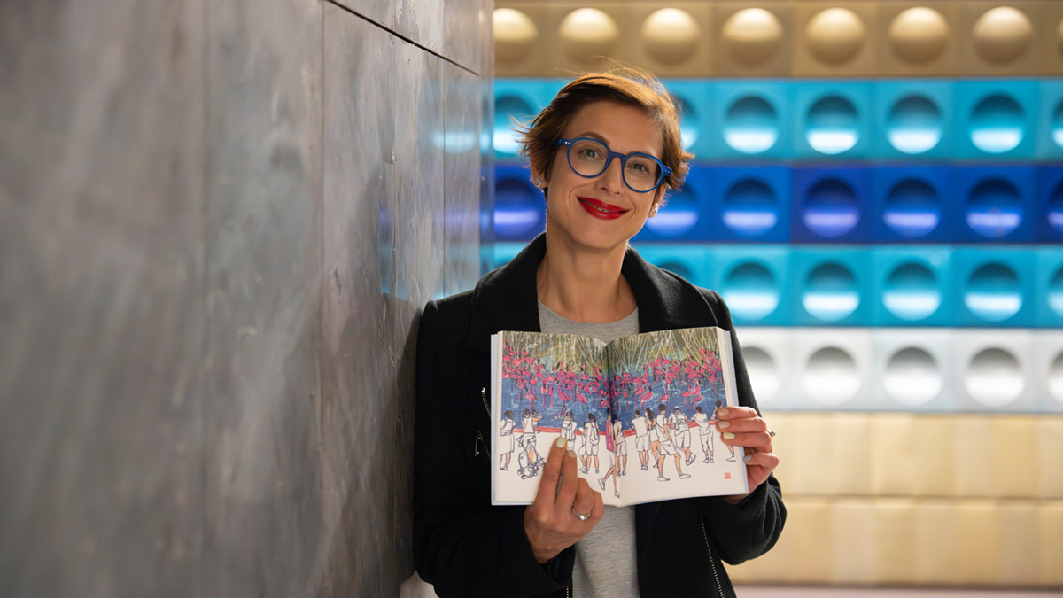 Básnířka Marie Iljašenko,