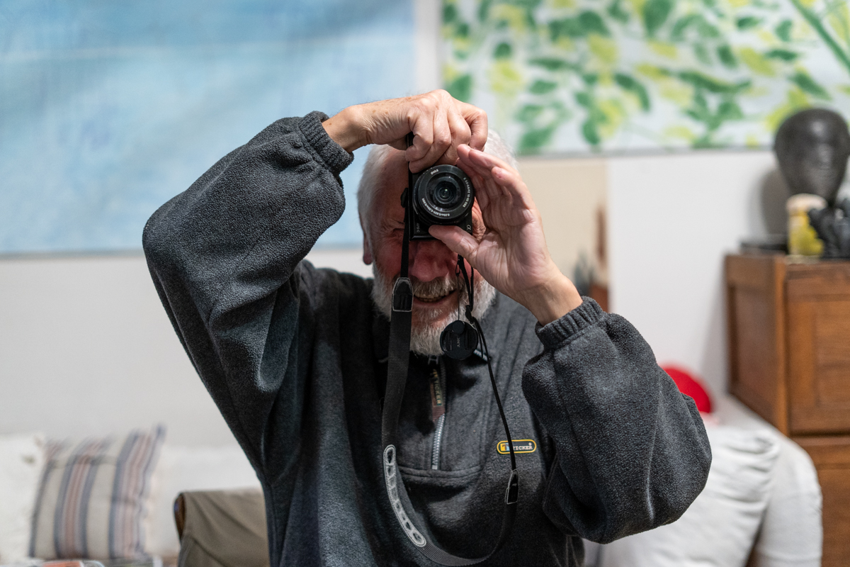 Sochař Kurt Gebauer