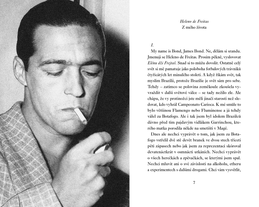 Pohled do knihy Brazilské fotbalové legend