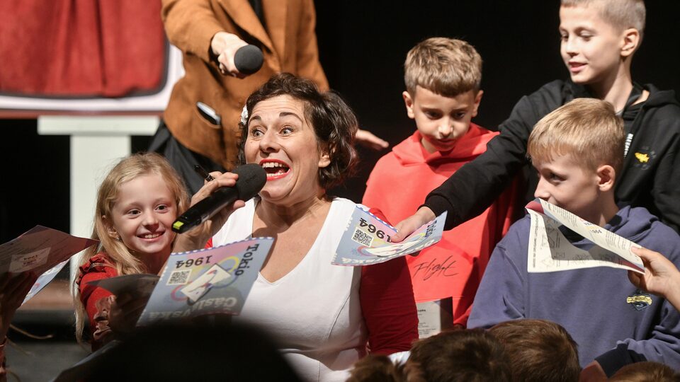 Kristýna Franková v inscenaci plzeňské Divadla Alfa