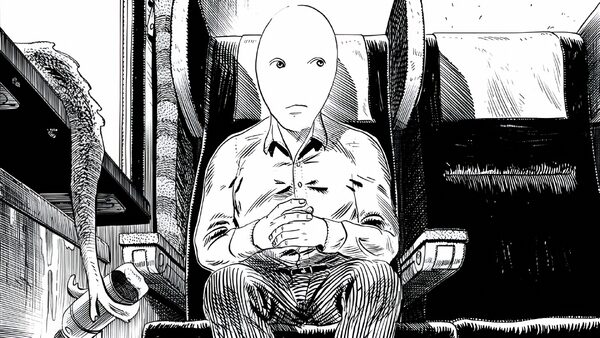 Detail z kresby Branka Jelinka z knižního komiksu Oskar Ed. Můj nejlepší přítel