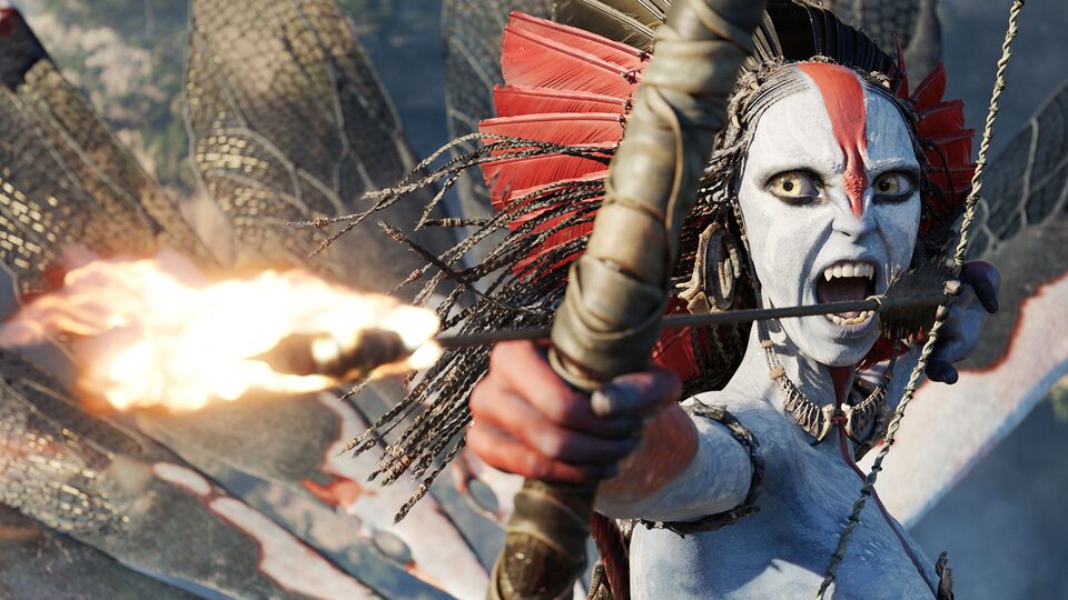 Záběr z filmu Avatar: Oheň a popel