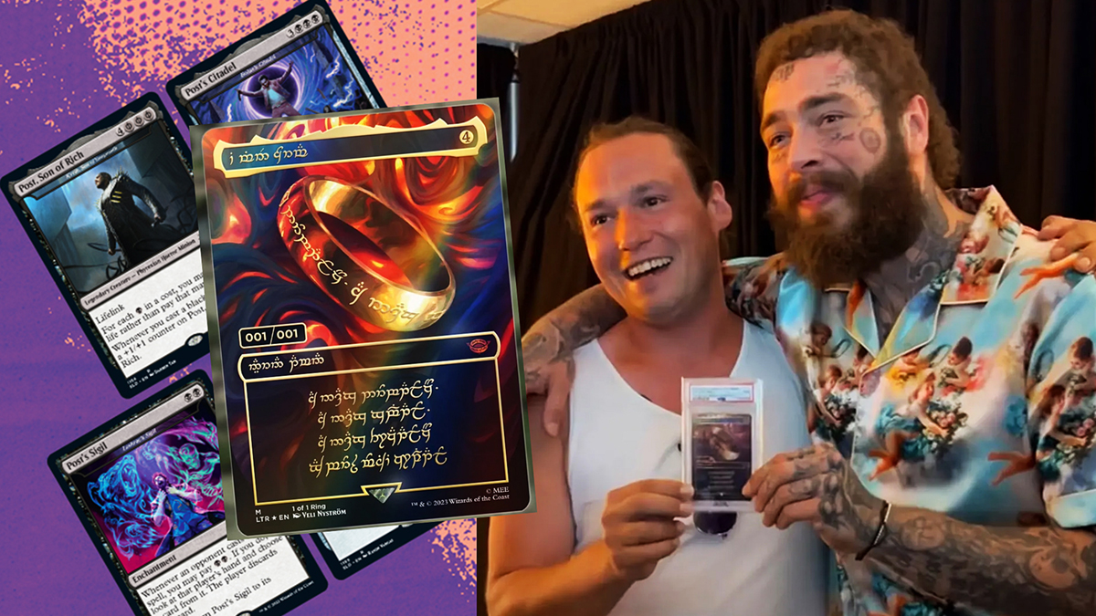 Americký zpěvák a rapper Post Malone