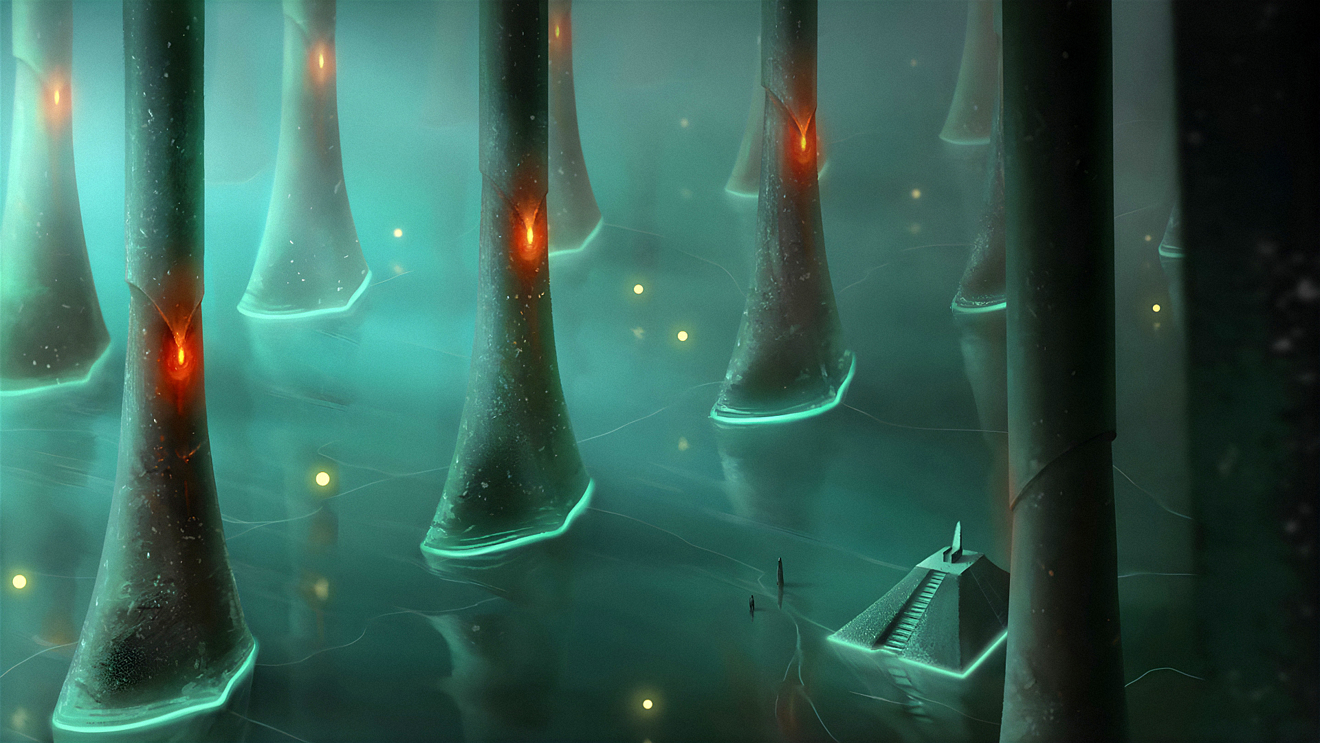 Detail z obálky Zuzany Doňkové, kterou vytvořila pro druhý román Jarmily Kašparové Palác šupinatých koček