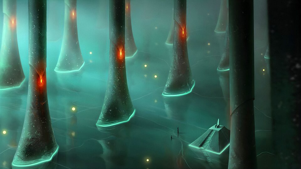 Detail z obálky Zuzany Doňkové, kterou vytvořila pro druhý román Jarmily Kašparové Palác šupinatých koček