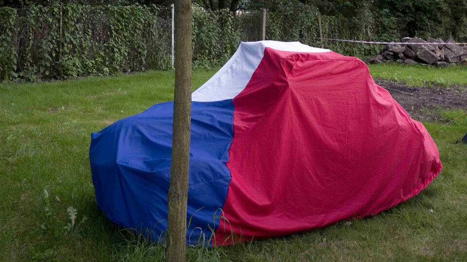 Výřez z fotografie z volného cyklu Češství,