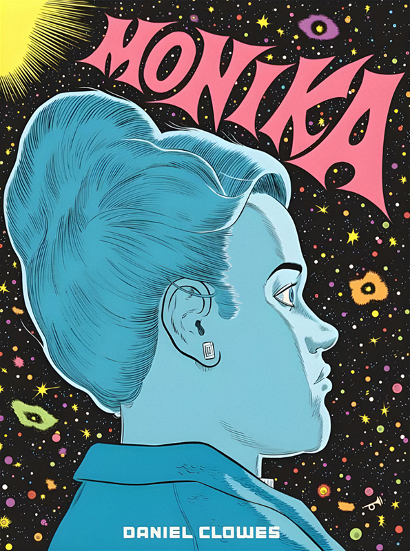 Obálka komiksu Monika