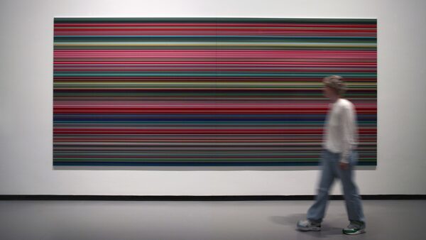 Pohled do výstavy Gerharda Richtera v pařížské Fondation Louis Vuitton