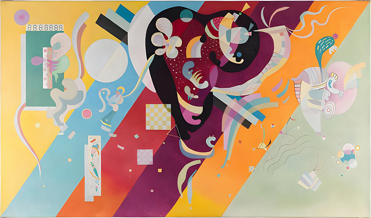 Z&nbsp;pařížské výstavy Vassily Kandinsky&nbsp;– La musique des couleurs