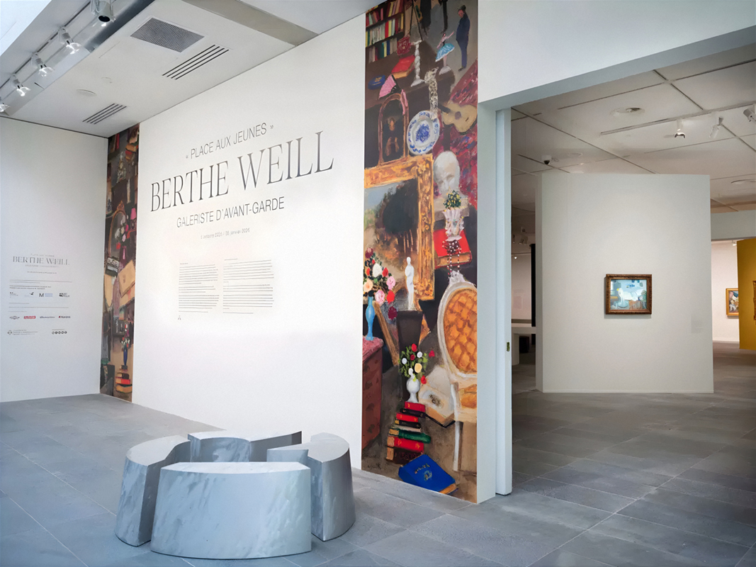 Pohled do výstavy Berthe Weill&nbsp;– Galeriste d'avant-garde