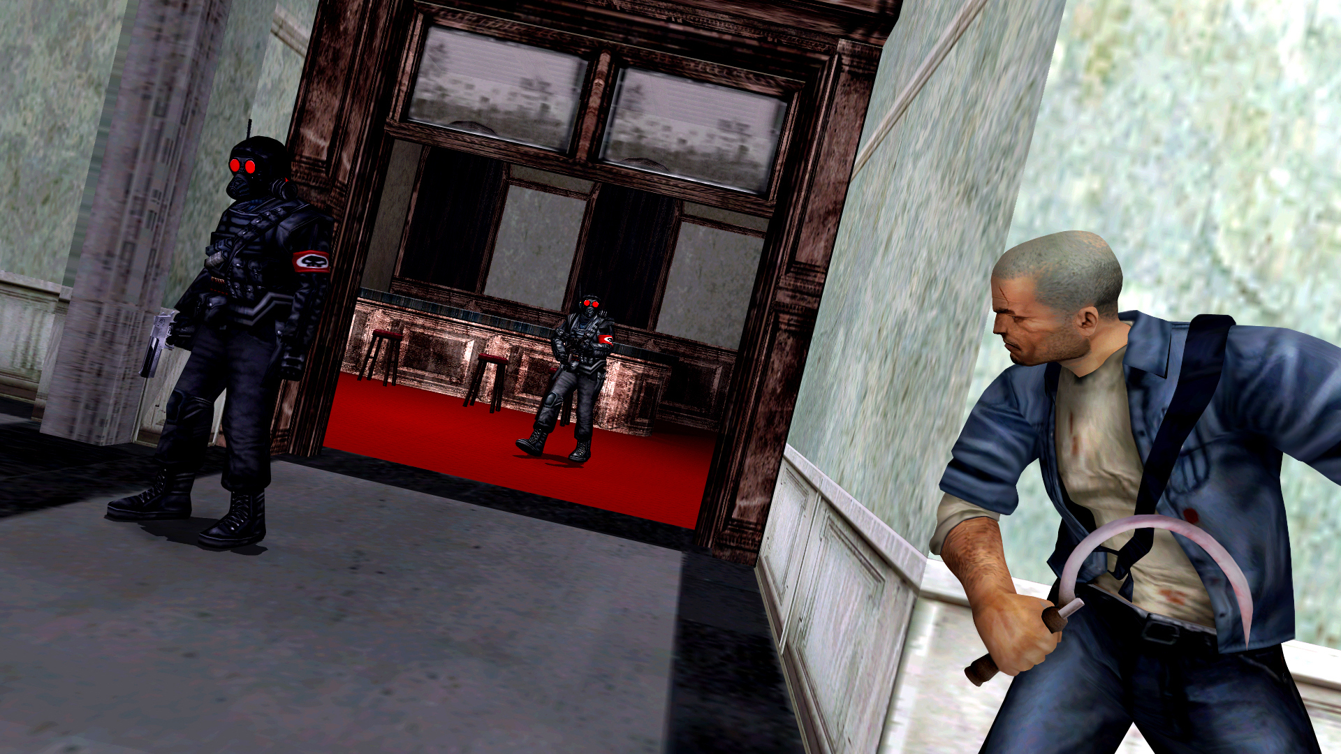 screenshot ze hry Manhunt