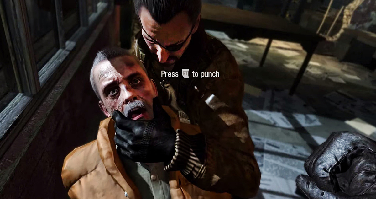 Screenshot ze série Call of Duty