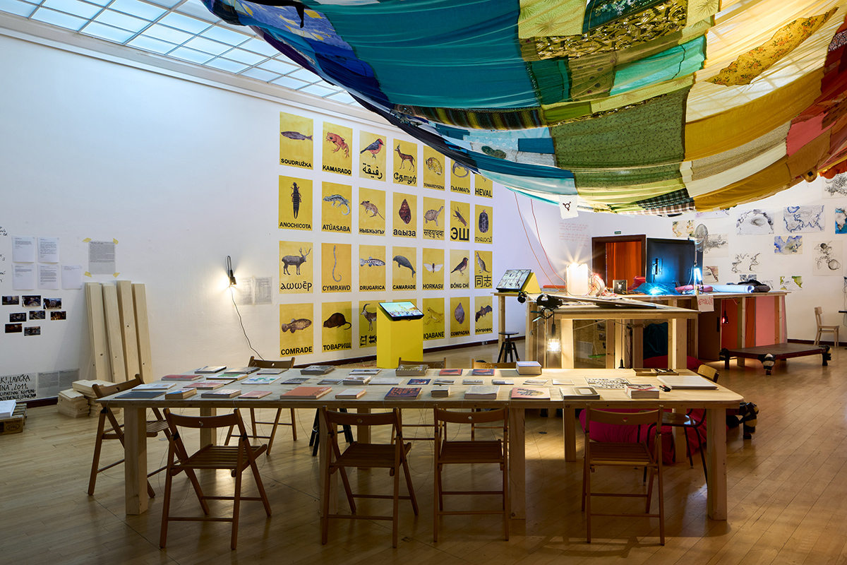 Pohled do výstavy Umění aktivismu