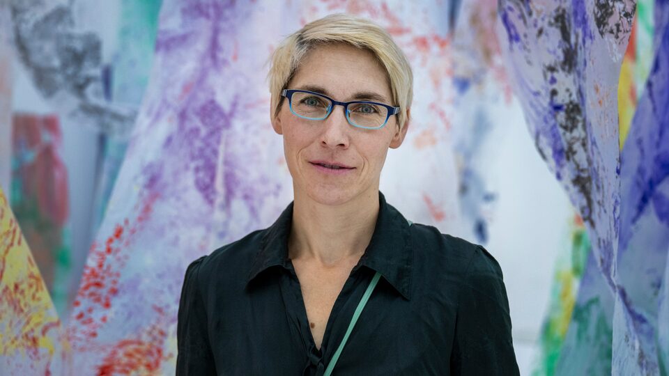 Kurátorka Jitka Hlaváčková,